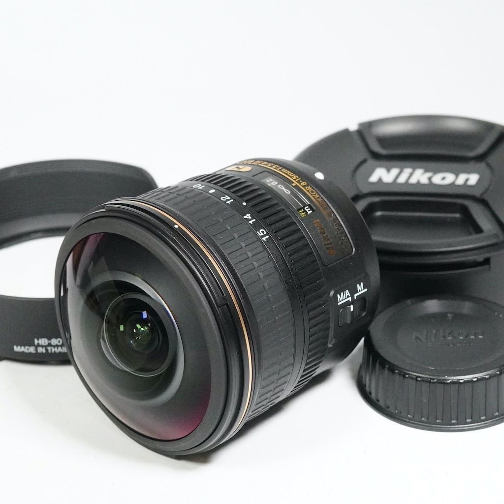 Nikon ニコン AF S Fisheye 8 15 mm F 3 5 4 E ED 元箱 返金保証 2488