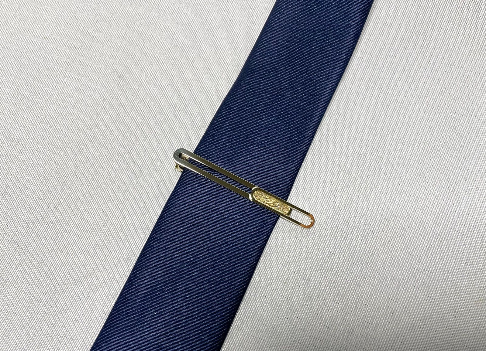 ゴールドメタリックネクタイピン タイピン