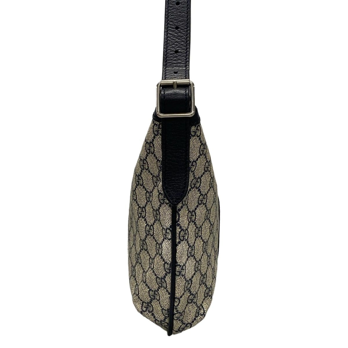 GUCCI グッチ ショルダーバッグ オフィディア GGスモール 598125 ネイビー×アイボリー×レッド レザー