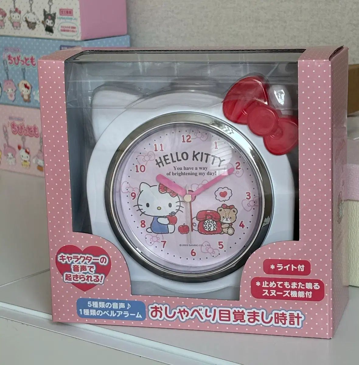 昔 キティちゃん 目覚まし時計 ハローキティ 平成レトロ 目覚まし時計