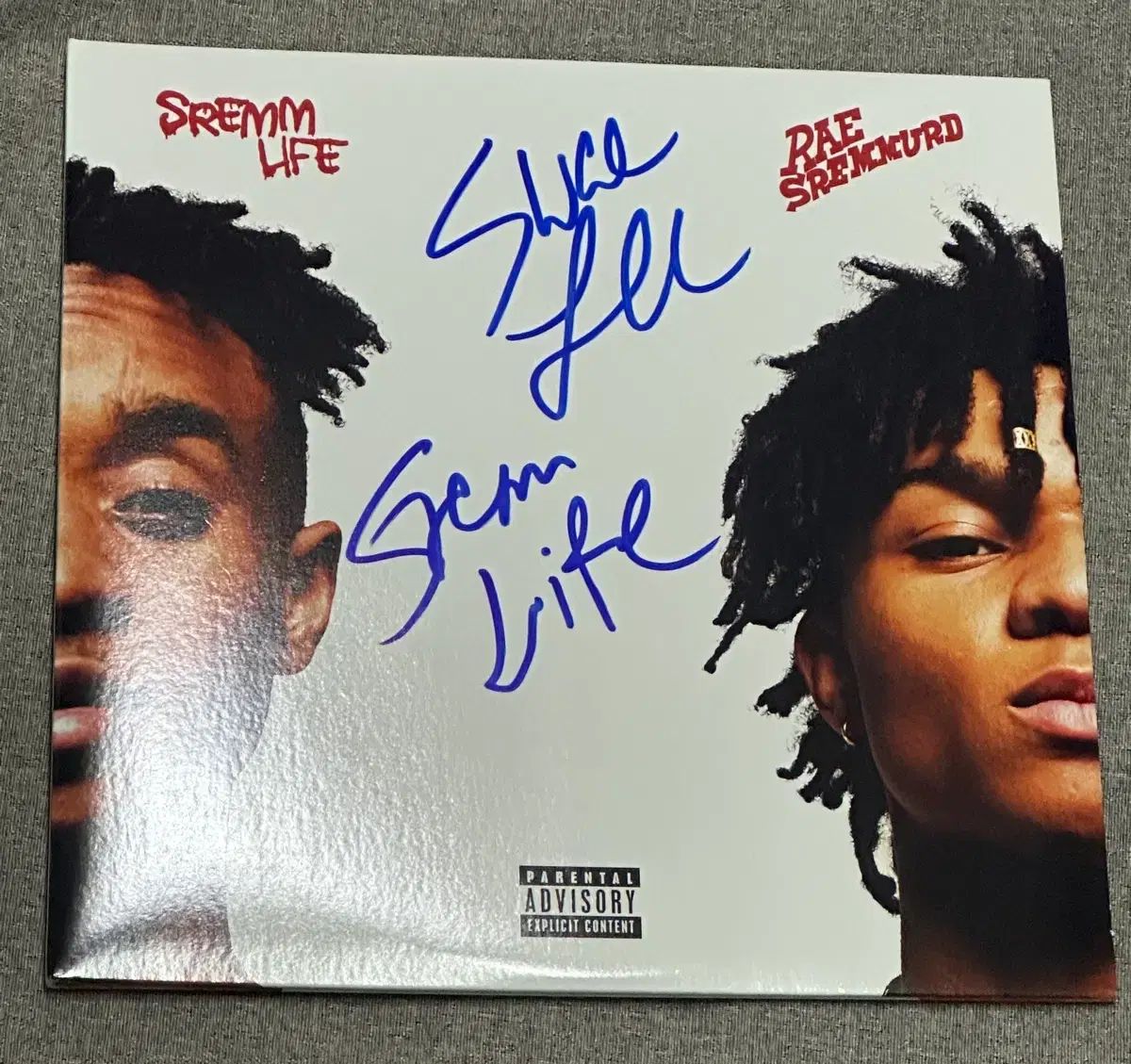 スウェリ レイ スレマド サイン入り サイン lp sremm life