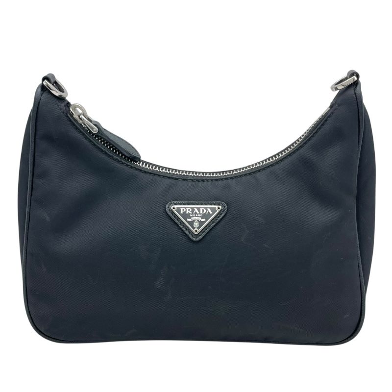 プラダ PRADA Re-Edition ショルダーバッグ ブラック ナイロン レディース