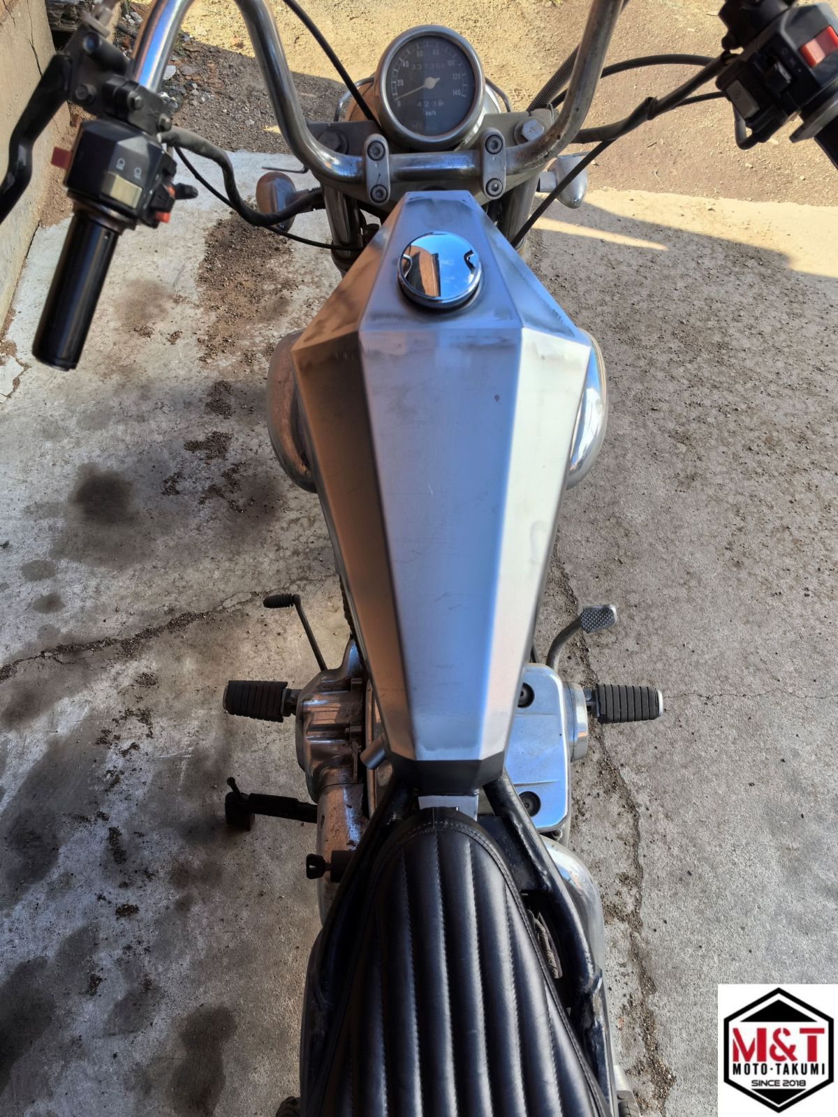 T-179 7L YAMAHA ヤマハ ビラーゴXV250用 コフィンタンク ワンオフ