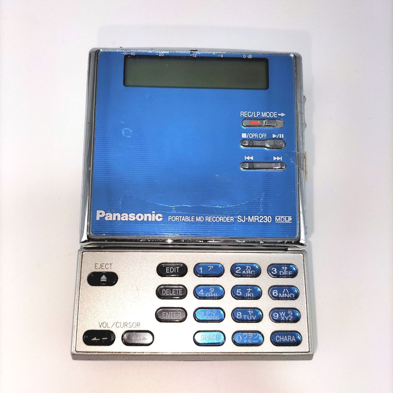 Panasonic SJ-MR 230 ポータブルMDレコーダー 動作未
