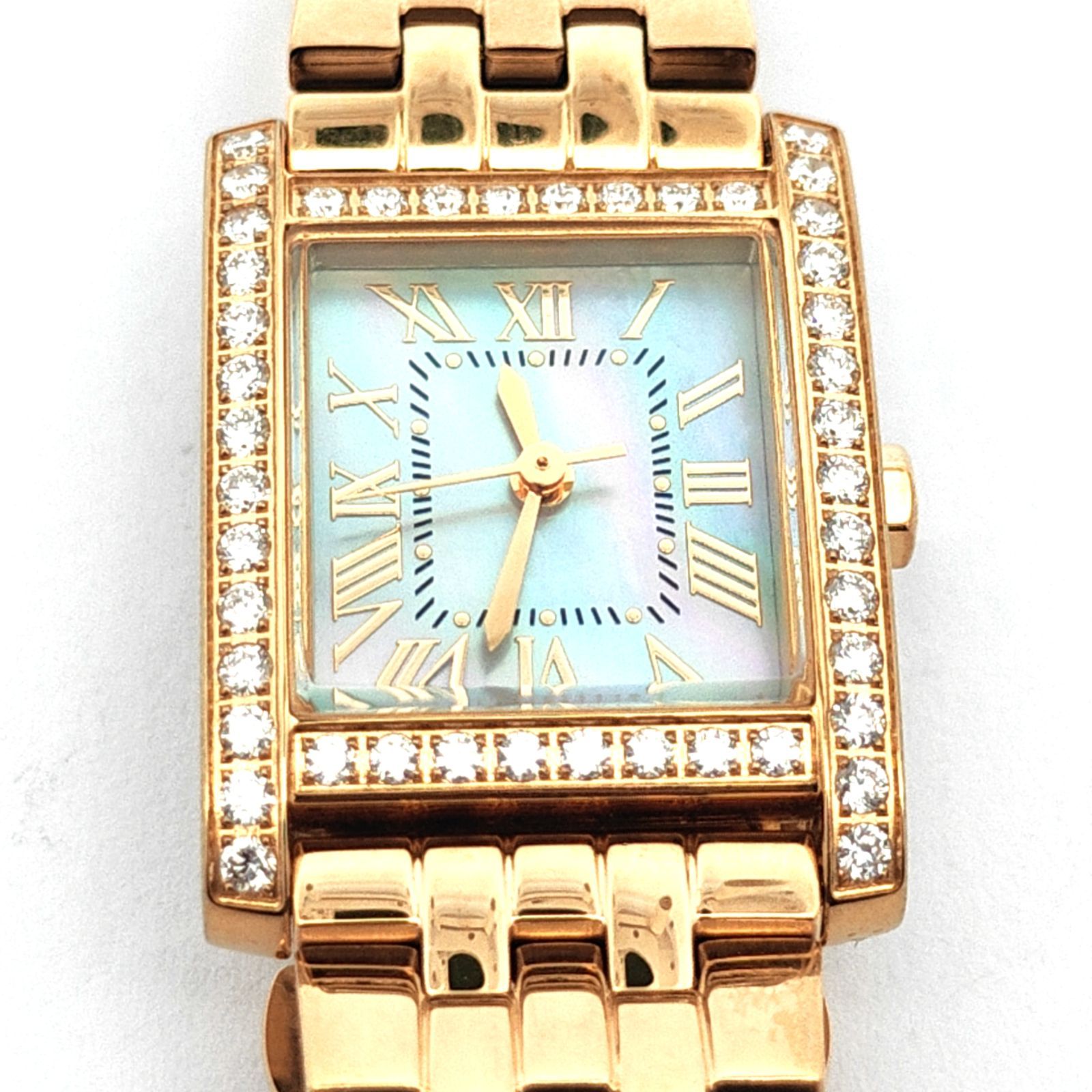 レディース時計 Lunage 天然ダイヤモンド0.65 ct付き