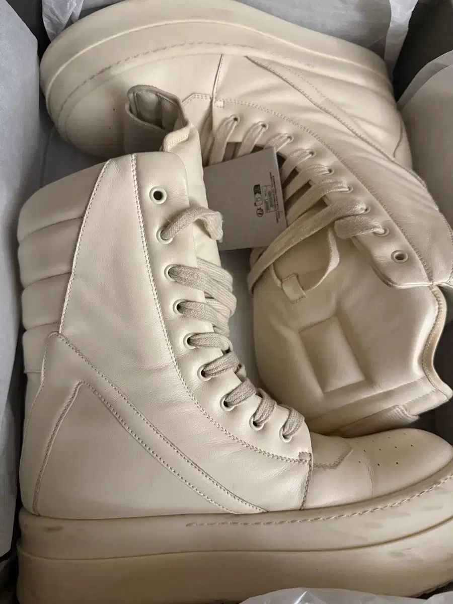 RICK OWENS リックオウエンス 24AW MEGA ジオバスケット ミルク 43