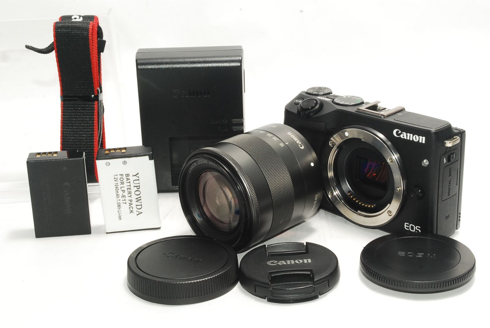 ☆良品☆Canon キヤノン EOS M3 ブラック レンズキット z914 - メルカリ