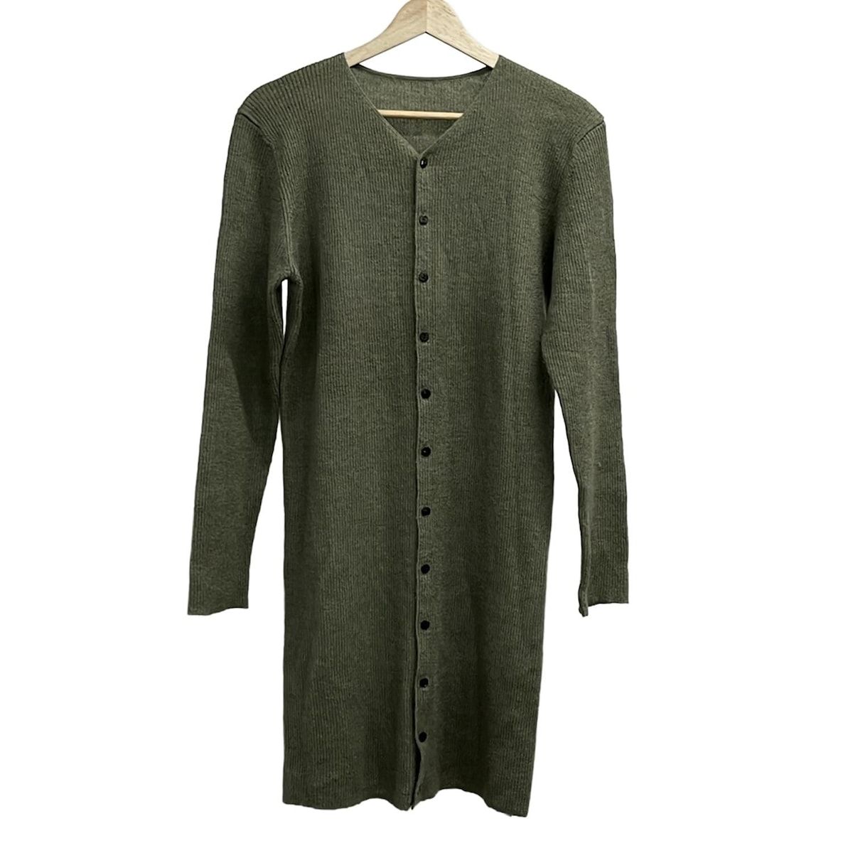 ヨーガンレール Jurgen Lehl 羽織りジャケット ロングカーディガン JURGEN LEHL(ヨーガンレール) カーディガン サイズM レディース美品