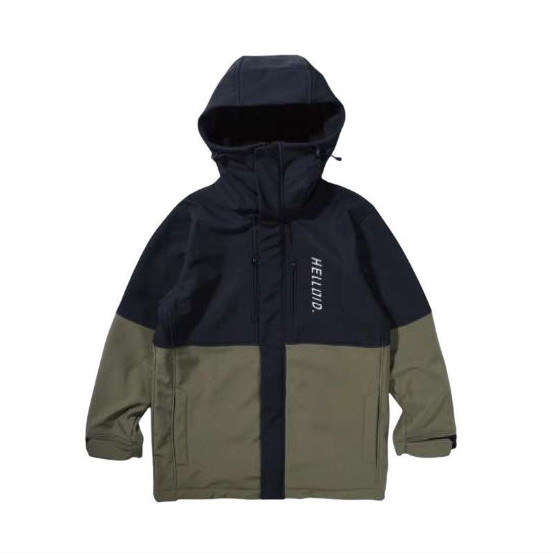 ☆ 25-26 HELLOID SOFTSHELL JACKET ヘルロイド スノボウェア ユニ