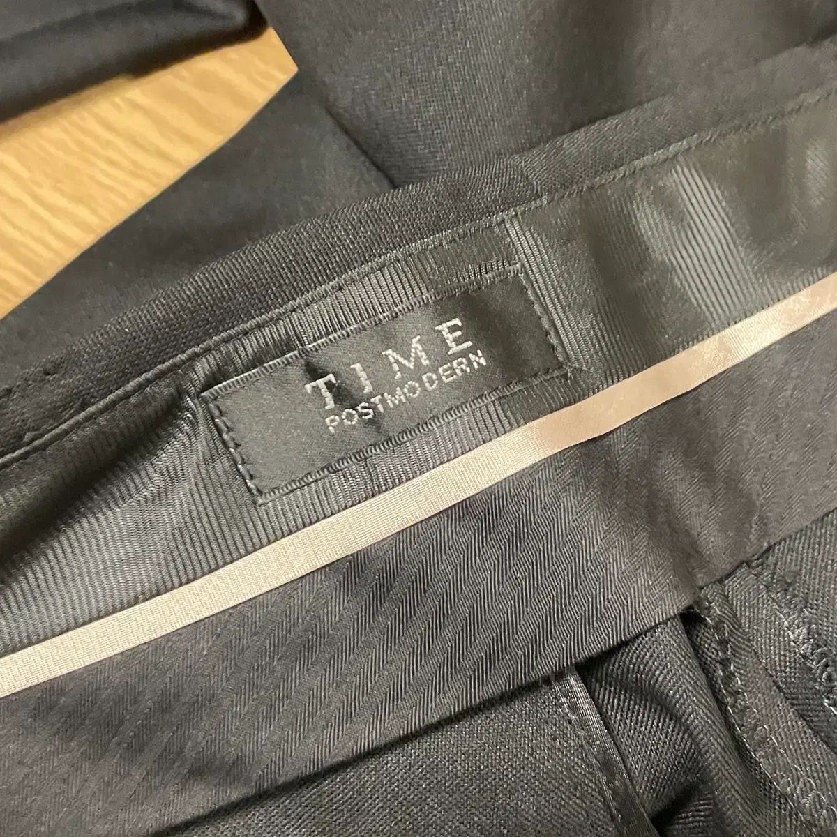  64 94 タイム TIME レディース ブラック ウール スーツ ズボン スラックス スラックス パンツ