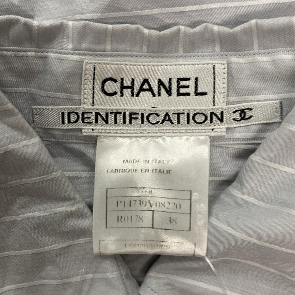 CHANEL(シャネル) 長袖シャツブラウス サイズ38 M レディース美品