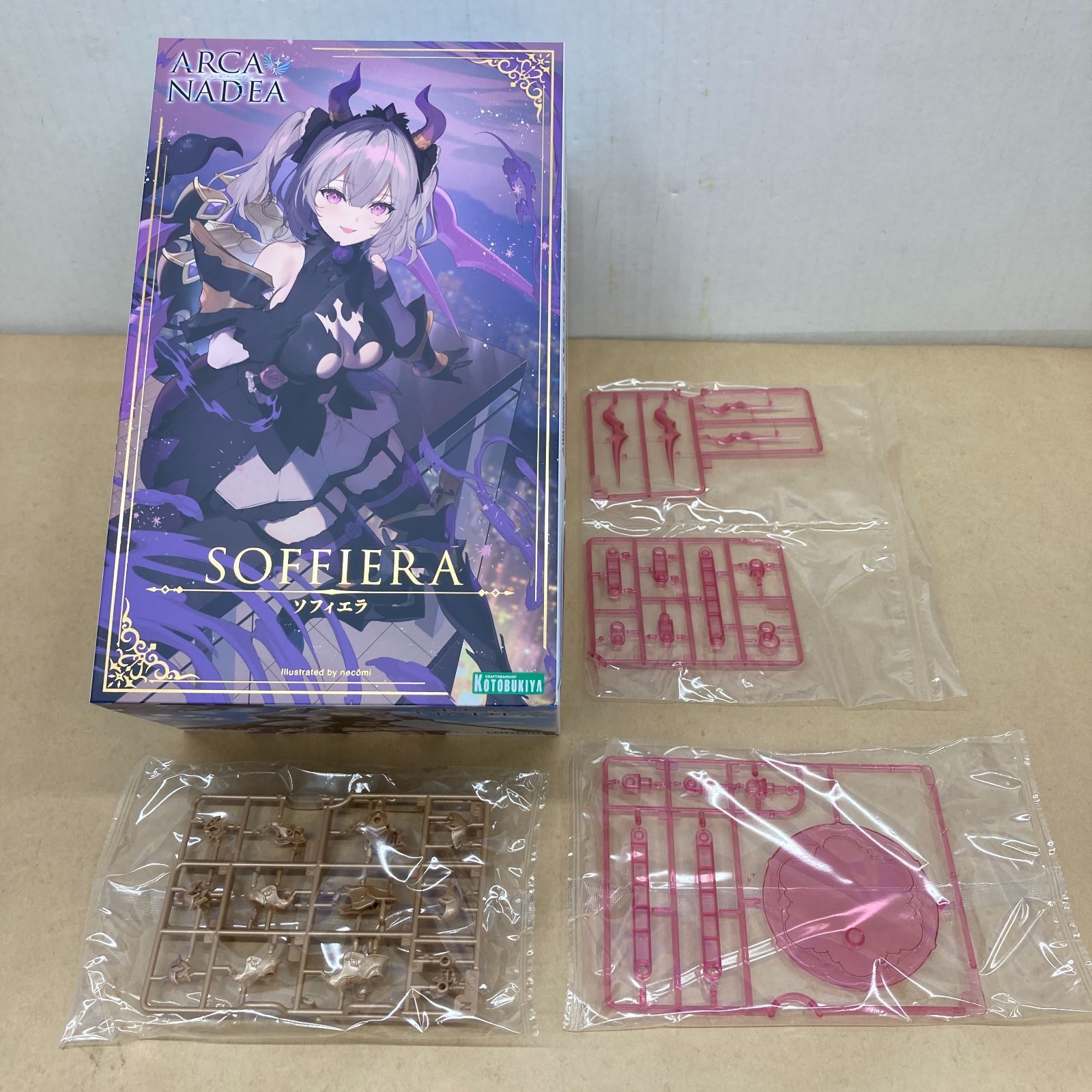 コトブキヤ ソフィエラ キャラクタープラモデル 未組立品 M 3798 003