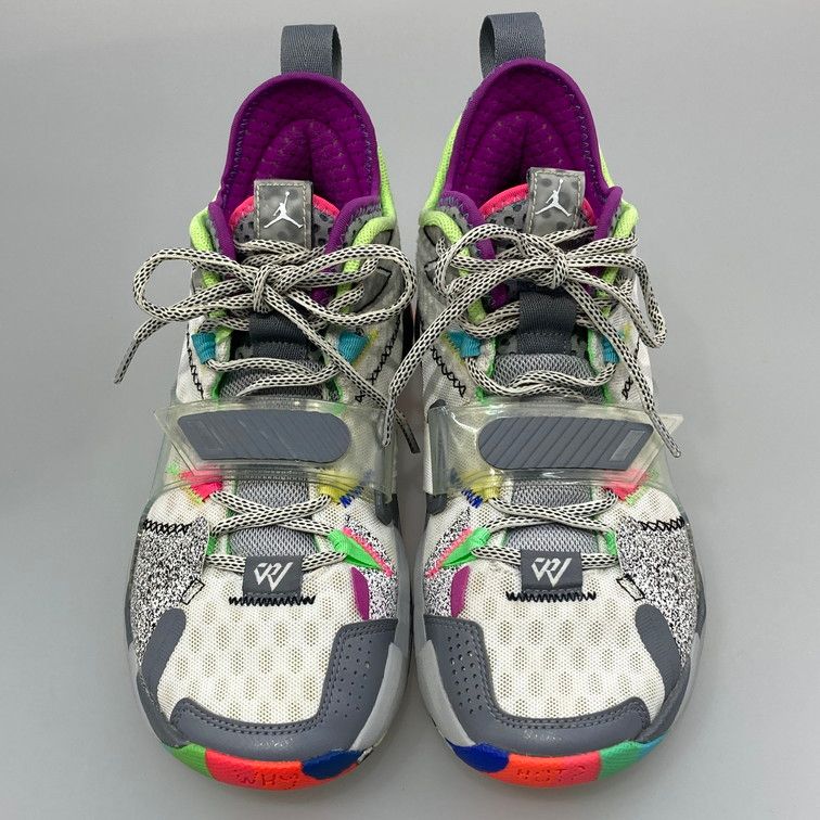 シューズ(女性用) NIKE/CD3002-100 JORDAN WHY NOT ZER0.3 JORDAN BRAND JORDAN WHY NOT ZER0.3 PF WHITE/WHITE-COOL GREY-WOLF