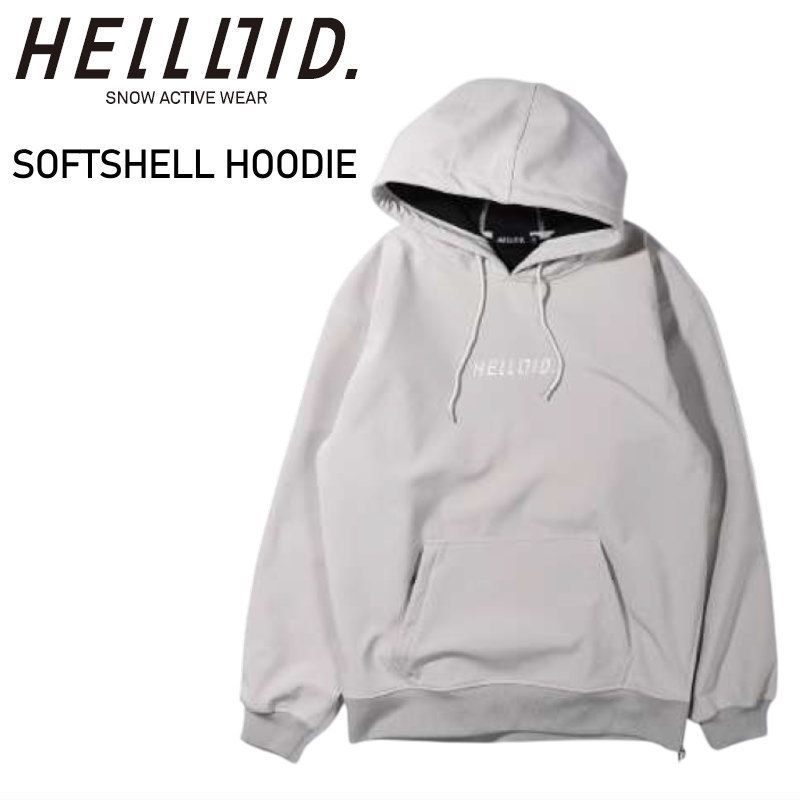 ☆ 25-26 HELLOID SOFTSHELL HOODIE ヘルロイド スノボウェア ユニ