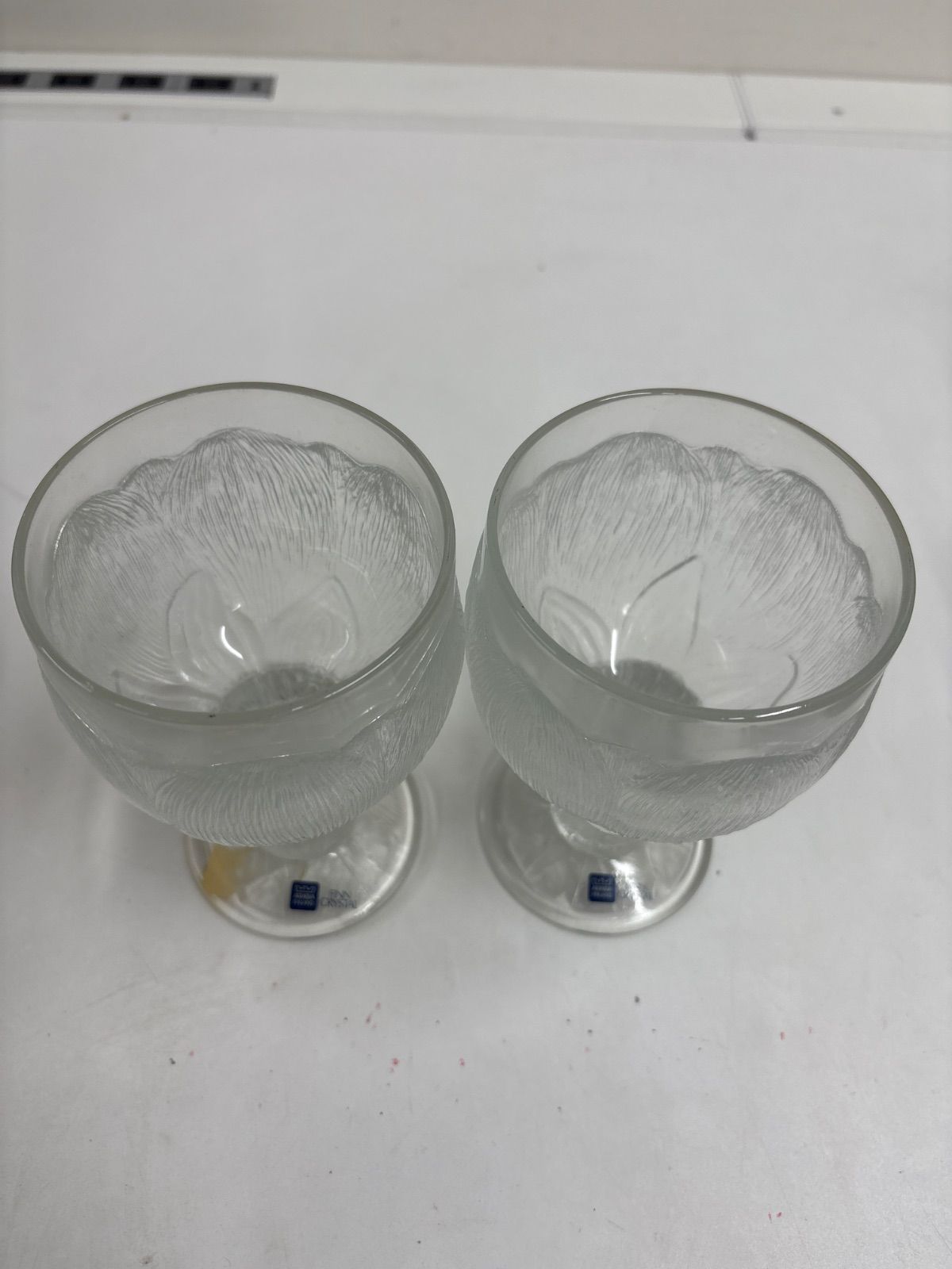 Nuutajarvi ヌータヤルヴィ Pioni ピオニ ワイングラス 2客セット