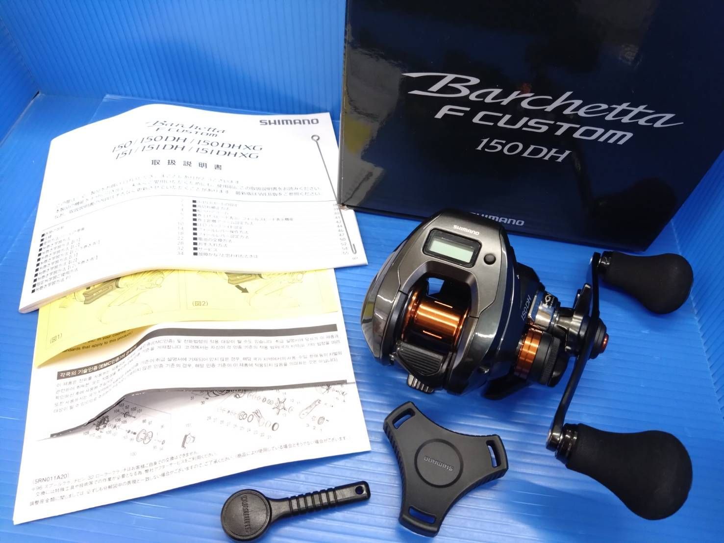 【美品】19'バルケッタプレミアム150DH ｜タイラバ・イカメタルに！ 美品】19'バルケッタプレミアム150DH ｜タイラバ・イカメタルに