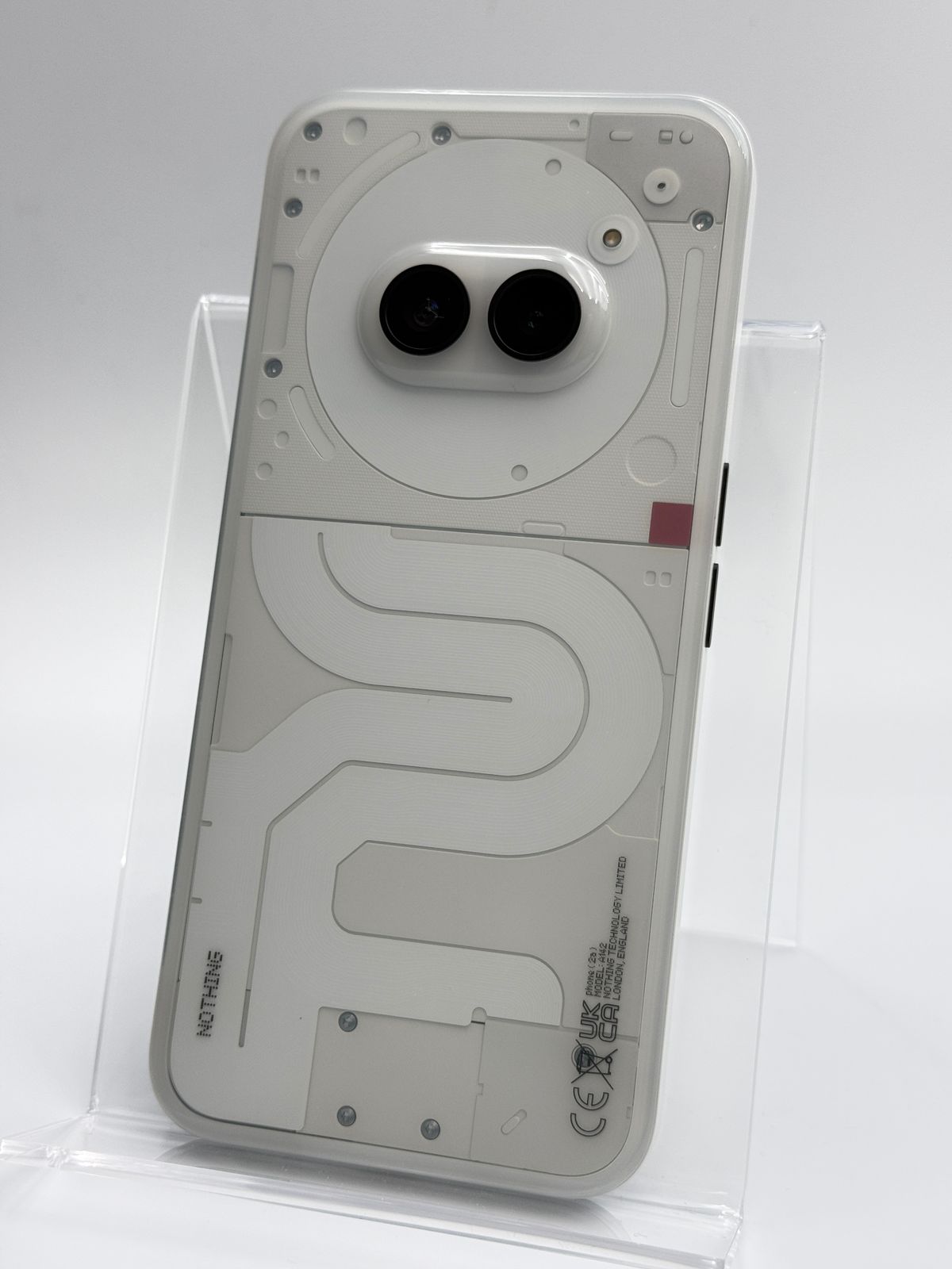 中古A】nothing Phone (2a) A142 128GB ミルク SIMフリー 白ロム