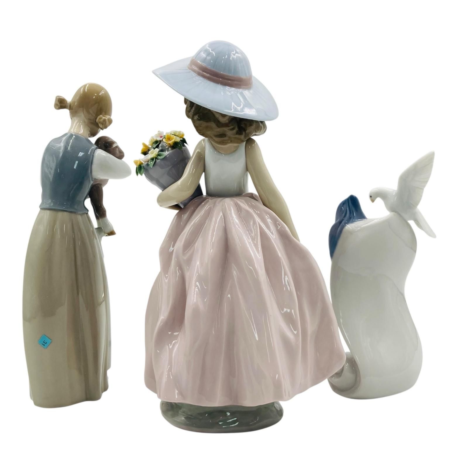 フィギュリン LLADRO リヤドロ 夢が叶って A Wish Come True 7676 20 H