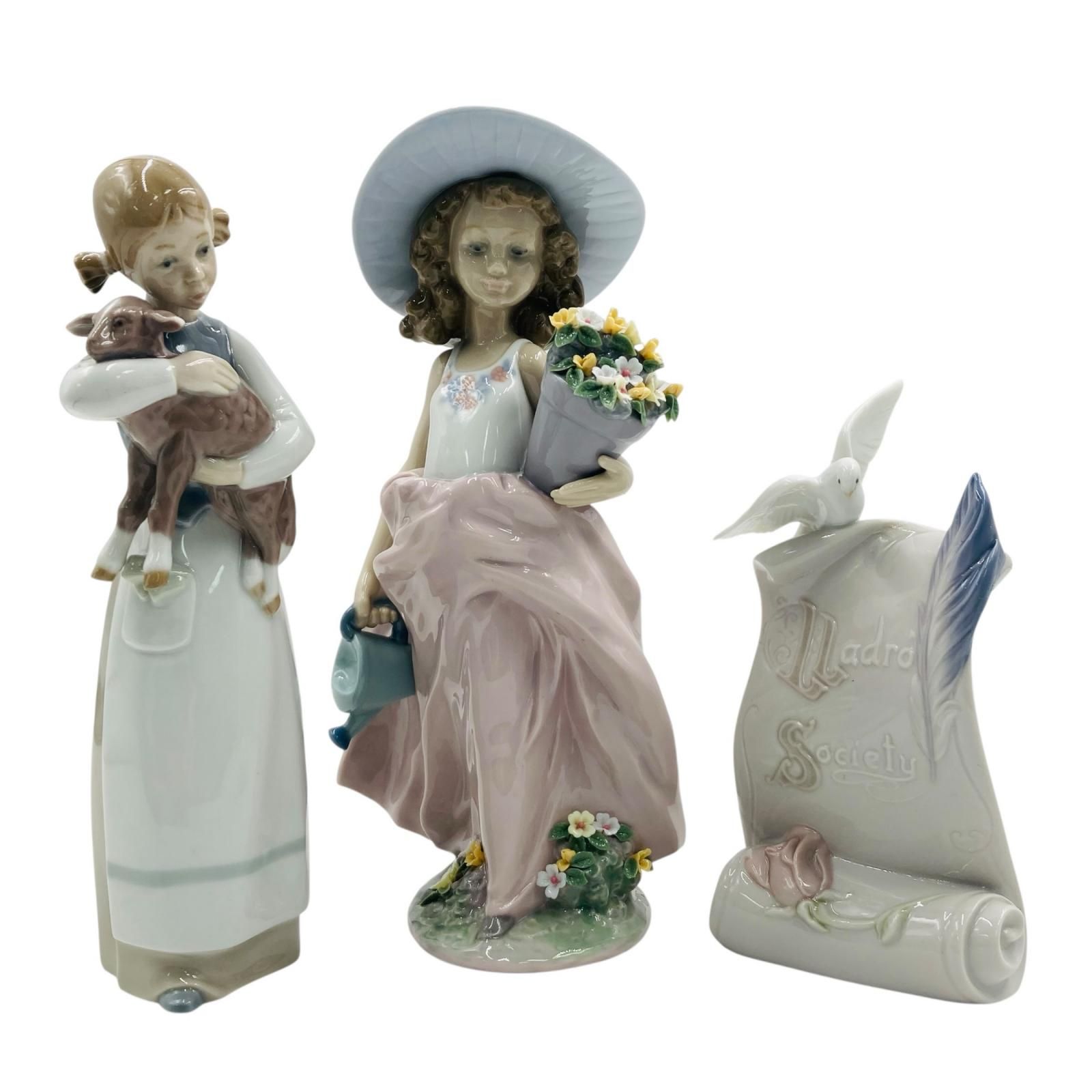 フィギュリン LLADRO リヤドロ 夢が叶って A Wish Come True 7676 20 H