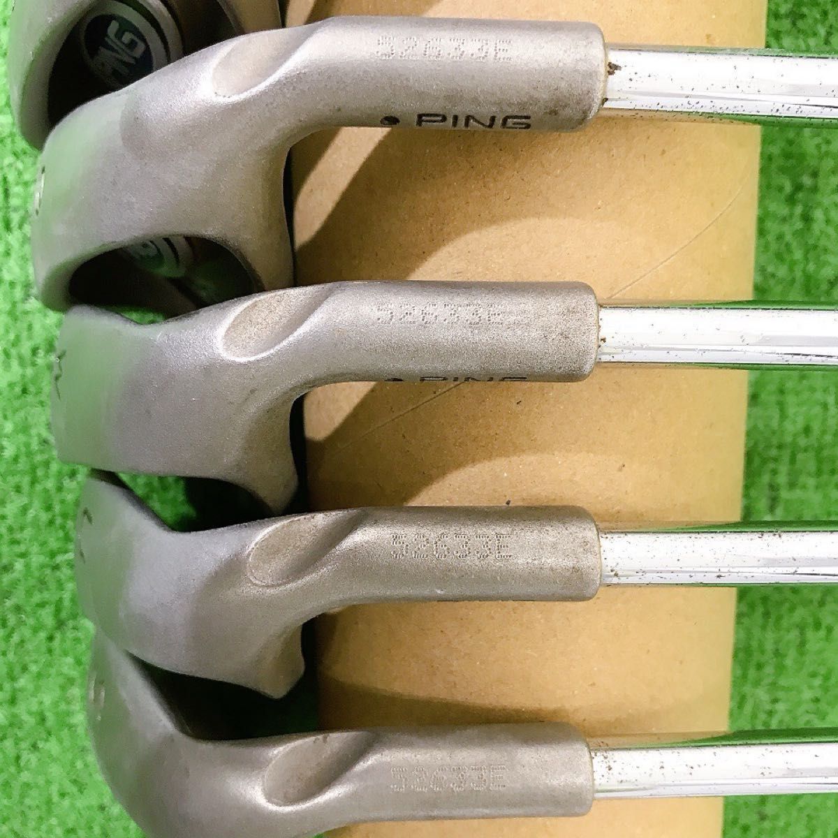 Black S59 Ping 純正スチールライ角ブラック 8本アイアンセット SL ピンG5 ツ69★PING Dot Iron 9 クラブ