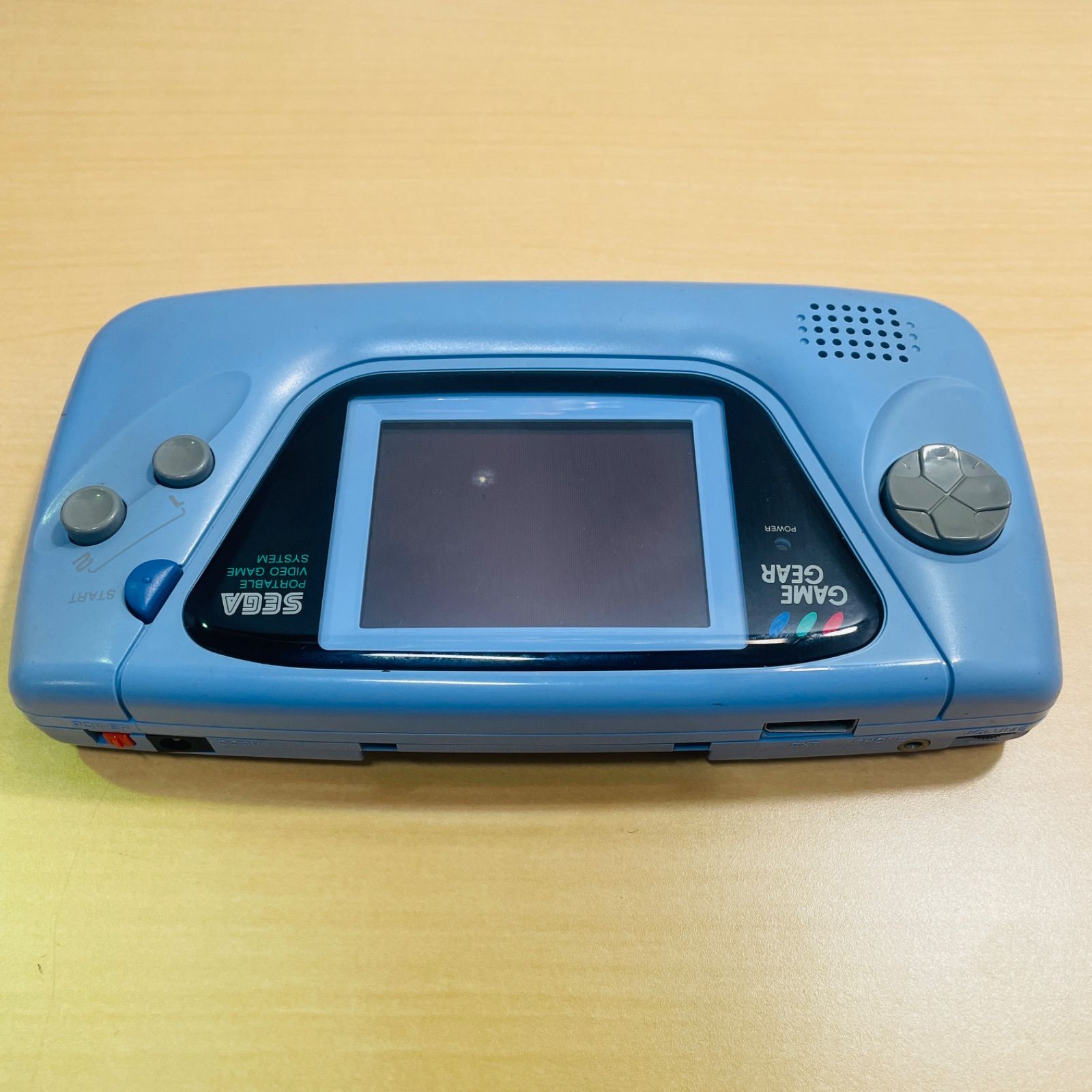 ゲームギア 本体　ブルー　ジャンク品 ジャンク品】ゲームギア本体 (ブルー)+ソフト スクラッチゴルフ - メルカリ