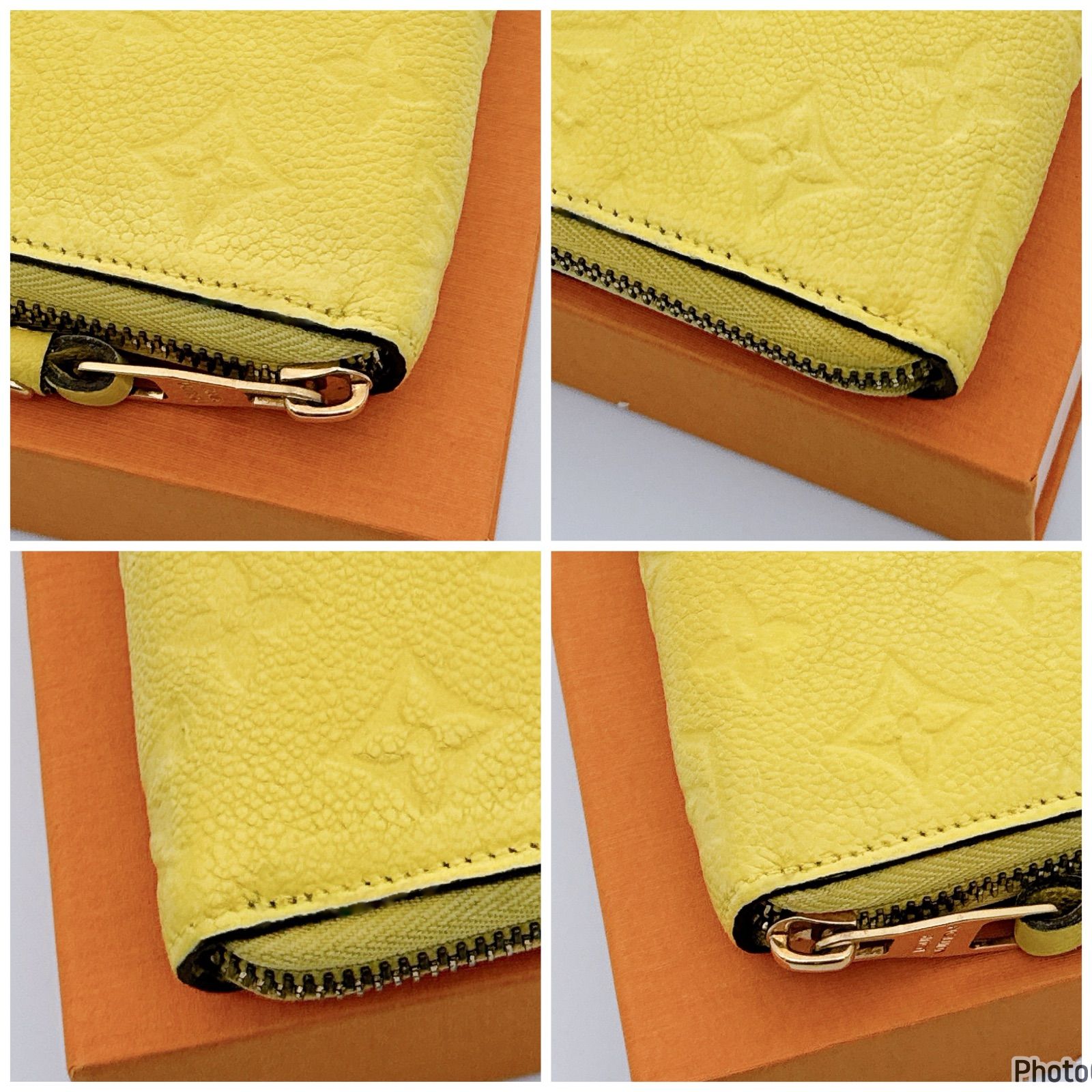 ルイヴィトン✨アンプラント✨ジッピーウォレット 長財布✨イエロー197