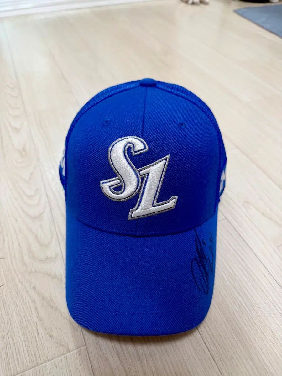 サムスン ライオンズ 뷰캐넌 サイン帽子