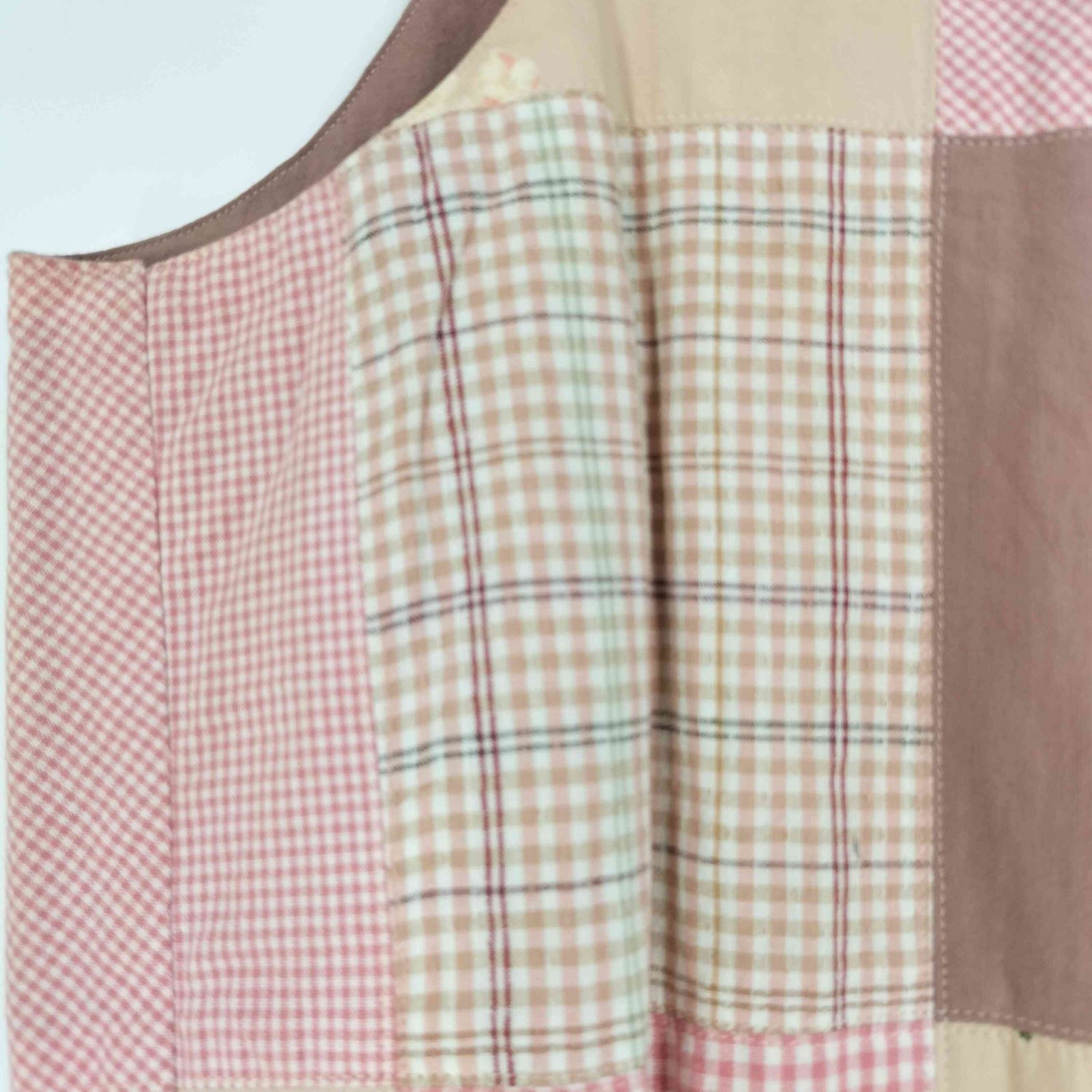 ピンクハウス PINK HOUSE 花柄 パッチワーク ベスト レディース 表記無