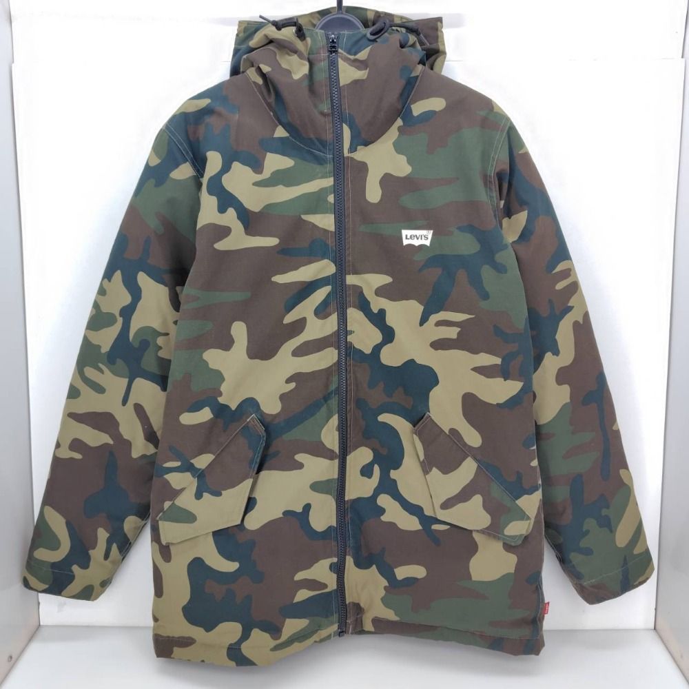 05w17633 リーバイス Levi's カモフラ柄 ダウンジャケット カーキ