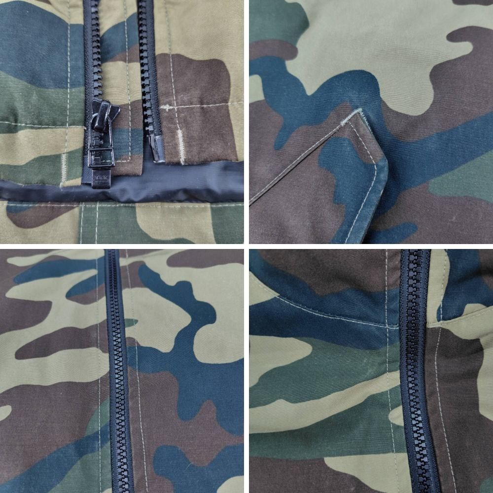 05w17633 リーバイス Levi's カモフラ柄 ダウンジャケット カーキ