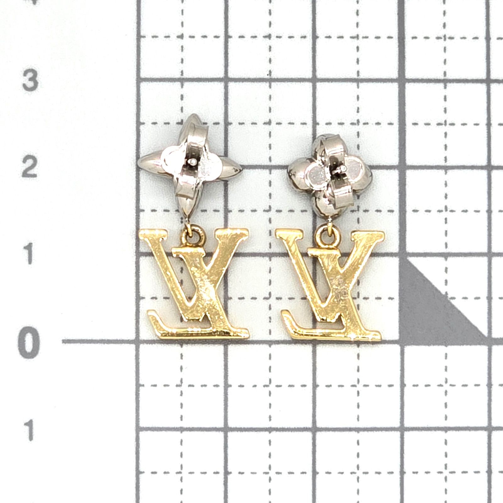 LOUIS VUITTON ルイヴィトン M01287 ピアス・パンダント LV アイ