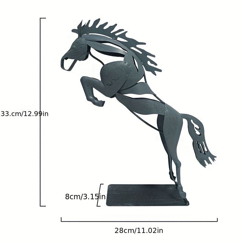 オブジェ 置物 走っている馬 うま ウマ 干支 モダン シンプル 鉄製 インテリア リビング ダイニング 玄関 寝室 装飾 オーナメント プレゼント ギフト オシャレ 正月飾り 棚装飾 置物 インテリア小物 家具 インテリア
