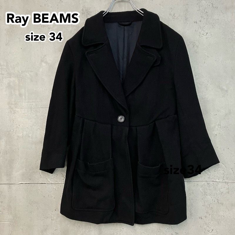 【美品】acne studios アクネストゥディオ ショートPコート　ネイビー Acne Studios アクネストゥディオズ ピーコート Pコート ショート