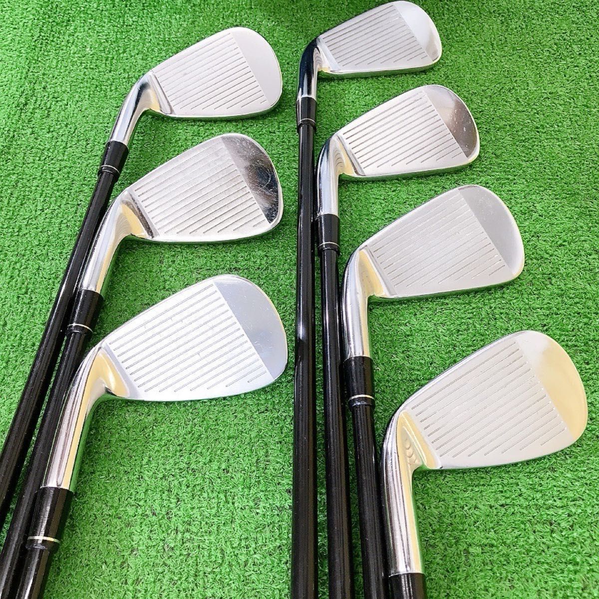 【美品】TaylorMade テーラーメイド R11 アイアンセット R 7本 R11 アイアンセット 7本Rシャフトレフティ