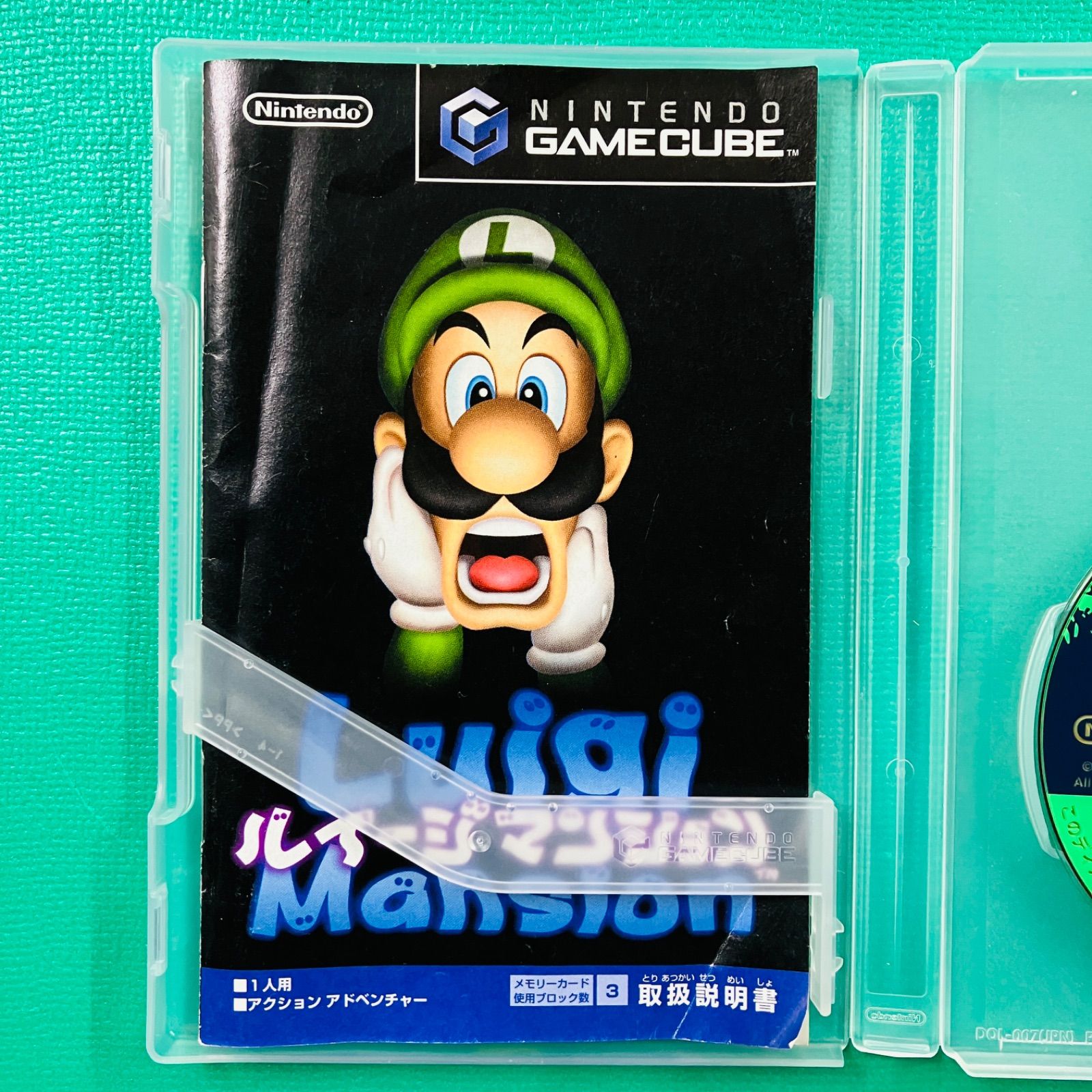 美品】ゲームキューブ ルイージマンション GC - メルカリ