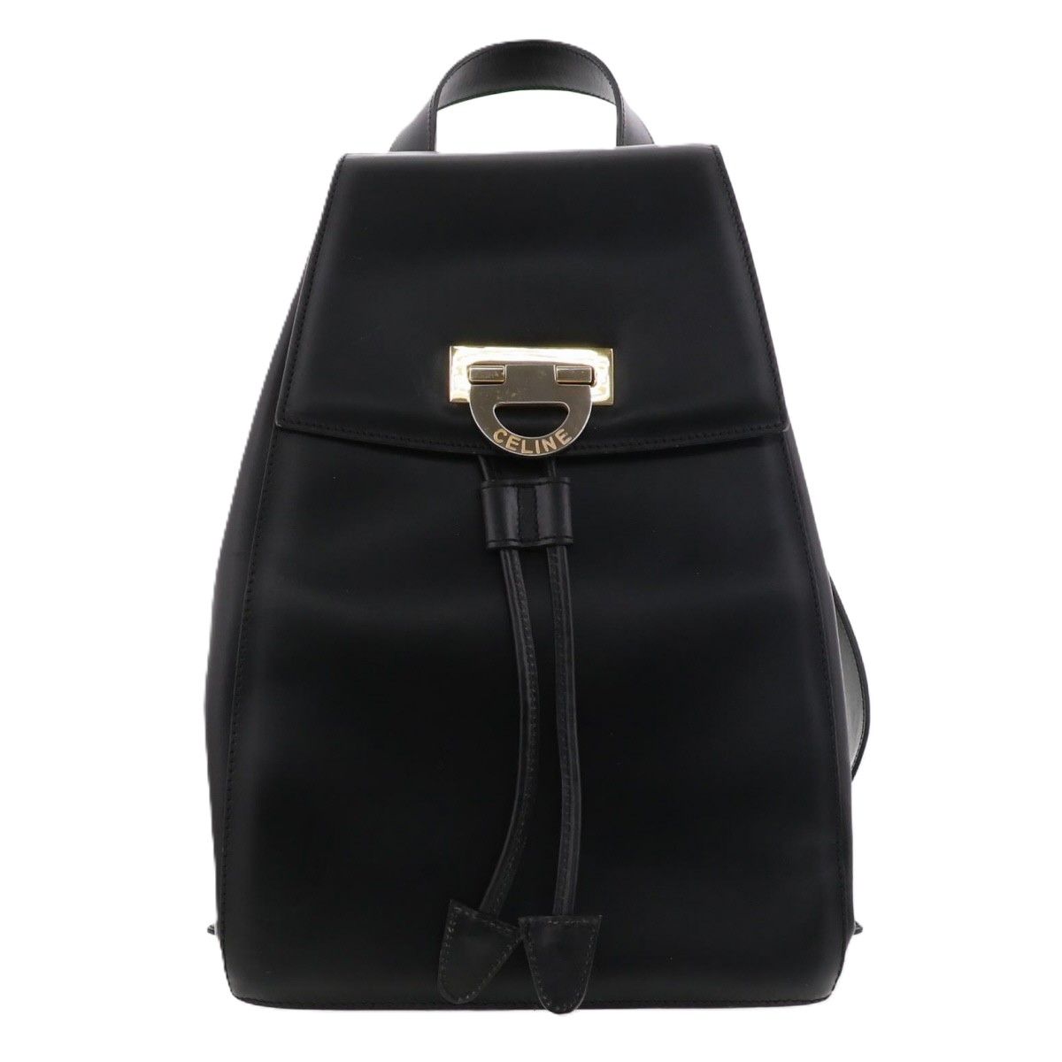 CELINE セリーヌ リュックサック レディース レザー ブラック