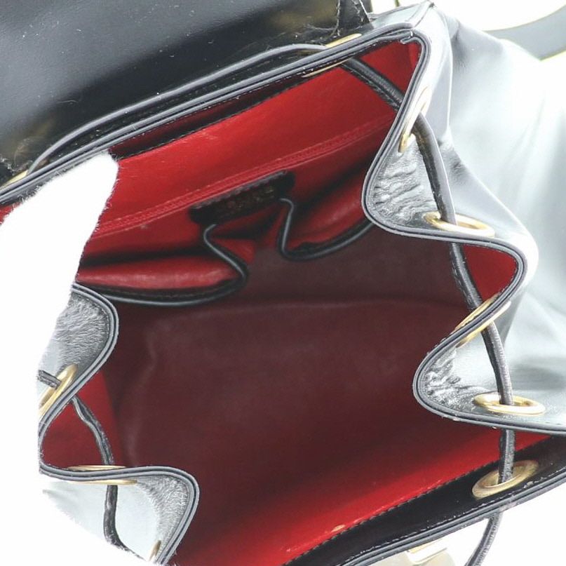 レザー ブラック