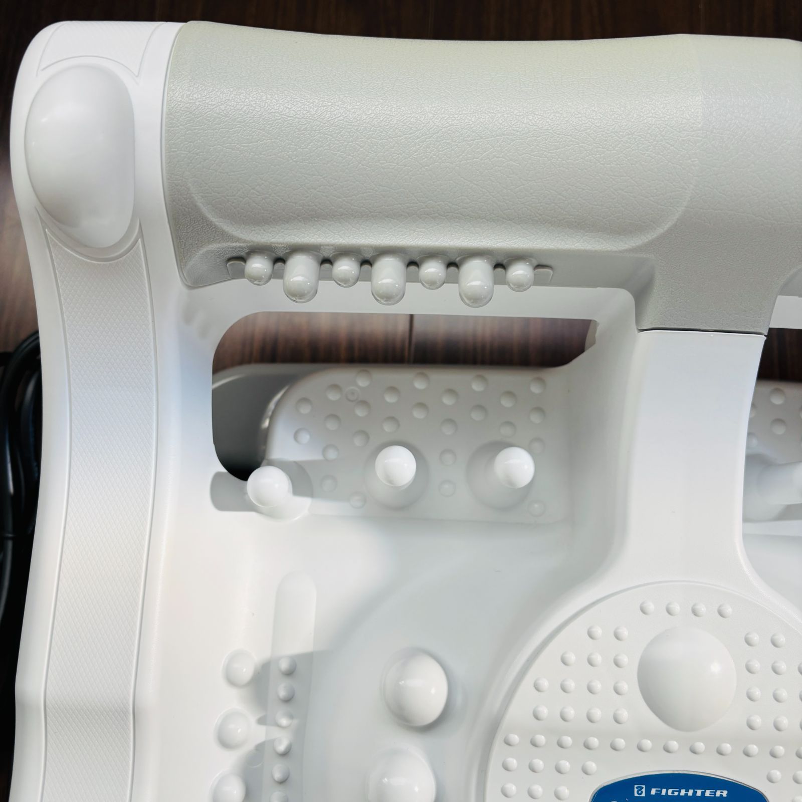  取扱説明書付き テラニシ マッサージャー Space YAMATO スペースヤマト ファイター SM-3000 家庭用電気マッサージ器 グレー フットマッサージ マッサージ