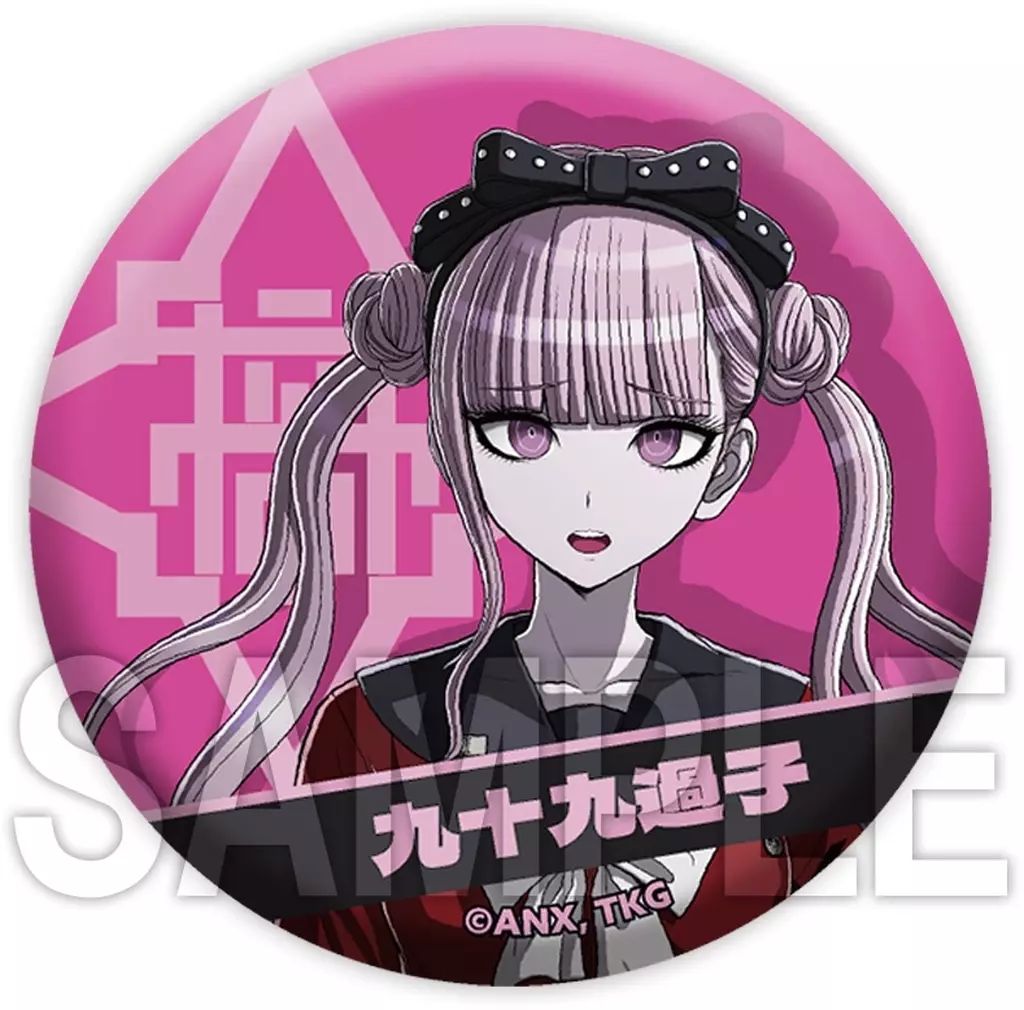 HUNDRED LINE 九十九過子 缶バッジ 3点セット 中古】バッジ・ビンズ 九十九過子 缶バッジ 「HUNDRED LINE -最終防衛