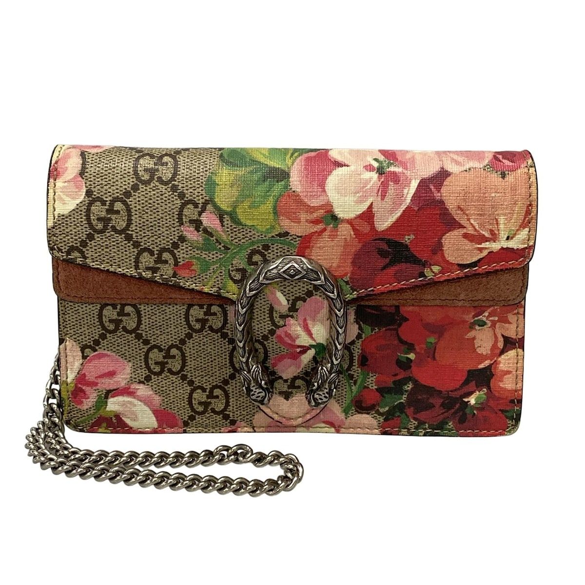 GUCCI グッチ ショルダーバッグ ディオニュソス GGプラス GGスプリー 476432 ダークブラウン ピンク マルチ