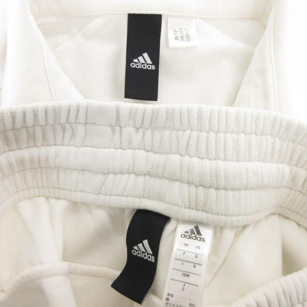 アディダス adidas セットアップ ポロシャツ ハーフパンツ S ロゴ