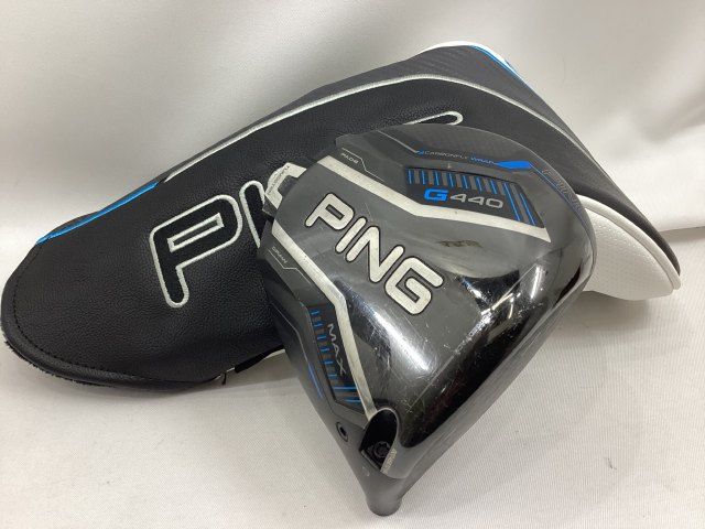 中古】ピン G440 MAX ドライバー/ヘッド単品 カバー付き//9[5557