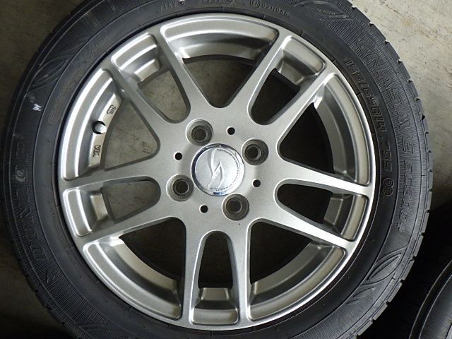 アルミホイール＆ラジアルタイヤ