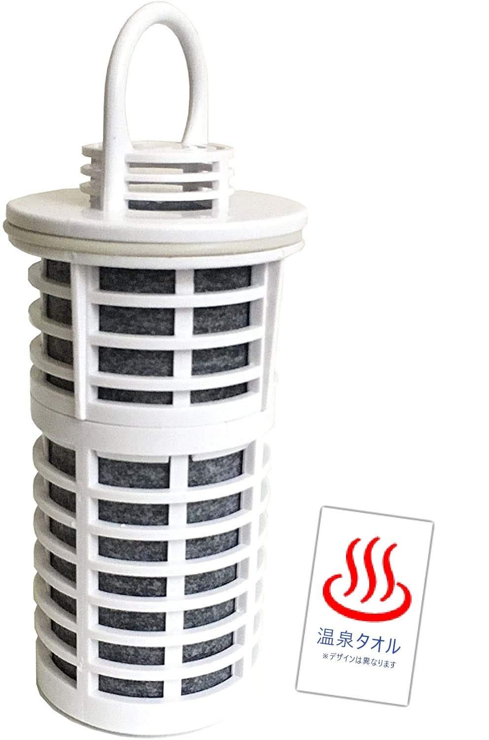 ガイアの水135 ポット型浄水器 カートリッジ オリジナル温泉タオル付き ２リットルのペットボトル200本分