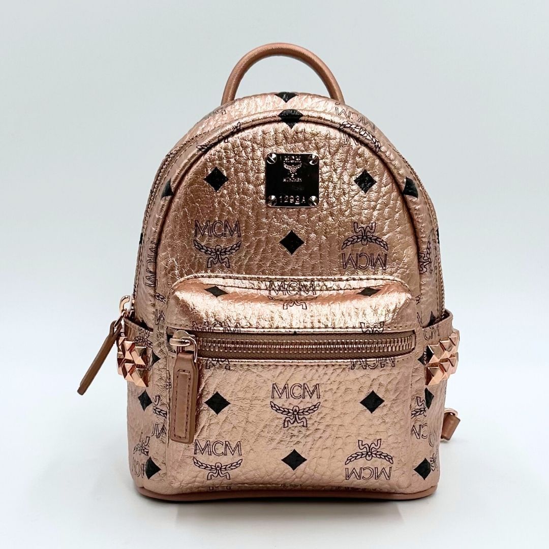 MCM ヴィセトス スタッズ ミニ 2 way リュック バックパック