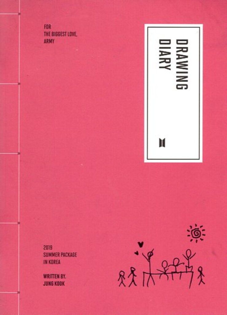 BTS 2019 SUMMER PACKAGE IN KOREA JUNGKOOK DRAWING DIARY - メルカリ