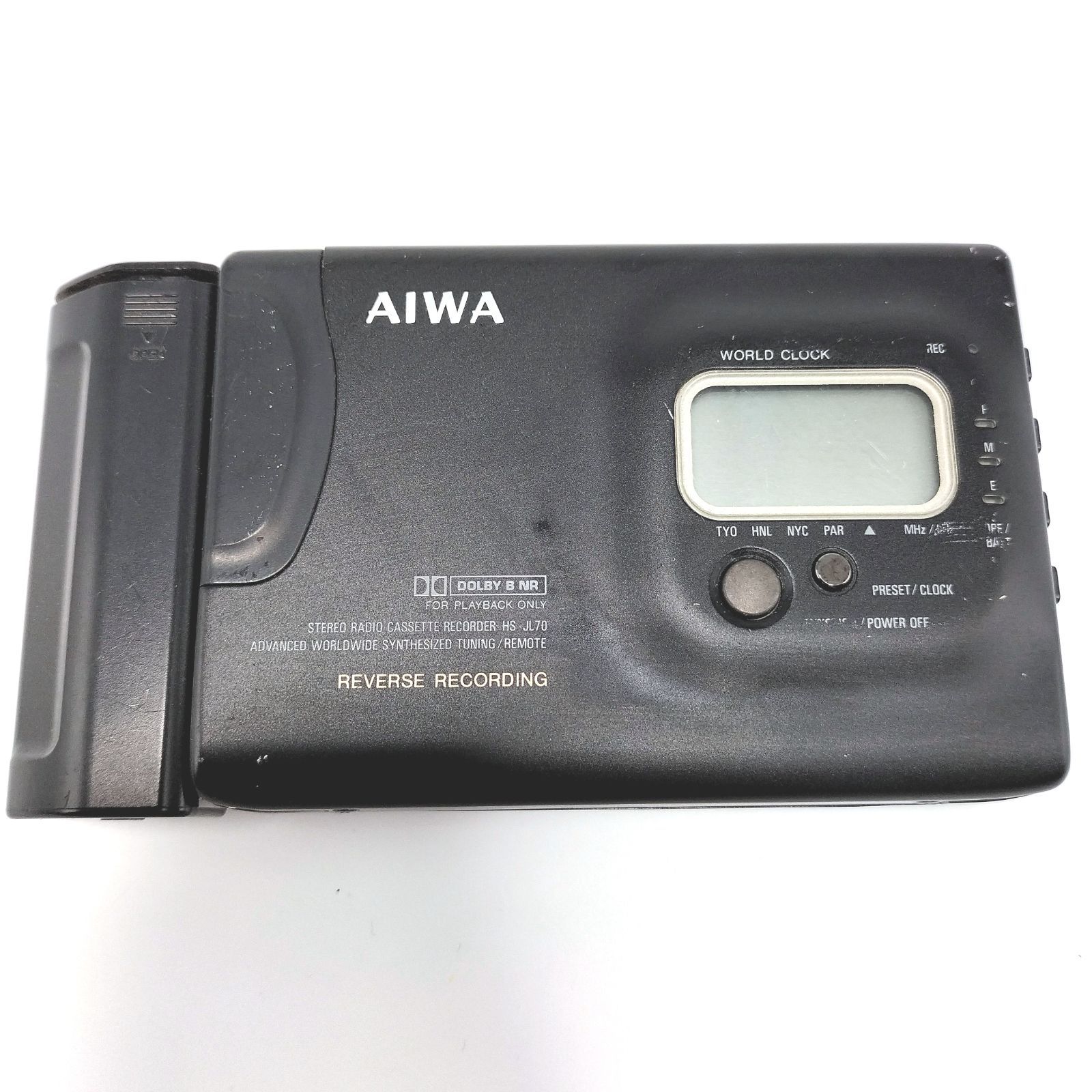 AIWA HS-JL70 カセットプレーヤー ※ジャンク ※通電のみ確認 - メルカリ