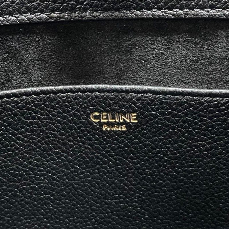  セリーヌ CELINE ミニカバ アナイス 121743 ブラック ゴールド金具 カーフ レディース ハンドバッグ ショルダーバッグ ハンドバッグ バッグ