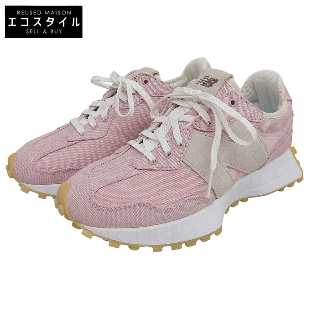 BALANCE ニュー ンス ビッグN ローカット スニーカー シューズ レディース ピンク 23.5 cm WS 327 UC 6.5 US