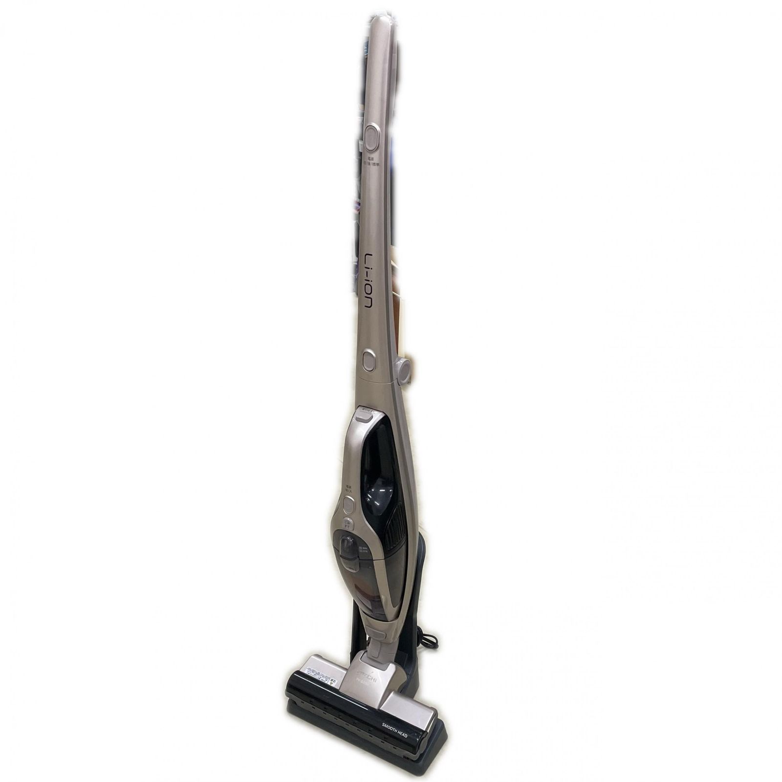 HITACHI ヒタチ 充電式掃除機 SMOOTH HEAD Li ion PV B 200 H 掃除機 シャンパンゴールド 動⚪︎